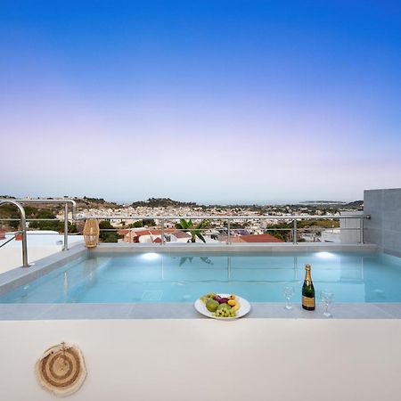 Afandou Panorama Apartment Bagian luar foto